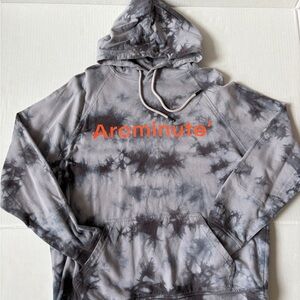 Gray Tie-Dye Kids Hoodie